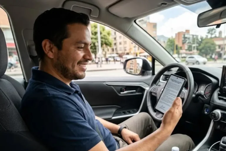 Préstamo con garantía de auto para conductores de apps